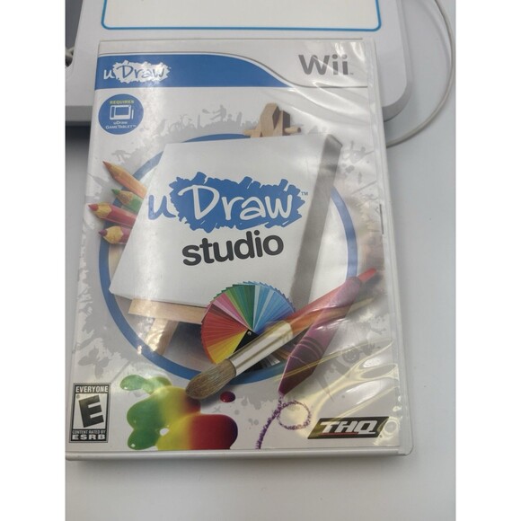 Nintendo Wii uDraw Studio CIB and uDraw Game. Tablet Bundle, Tested. - Picture 2 of 6